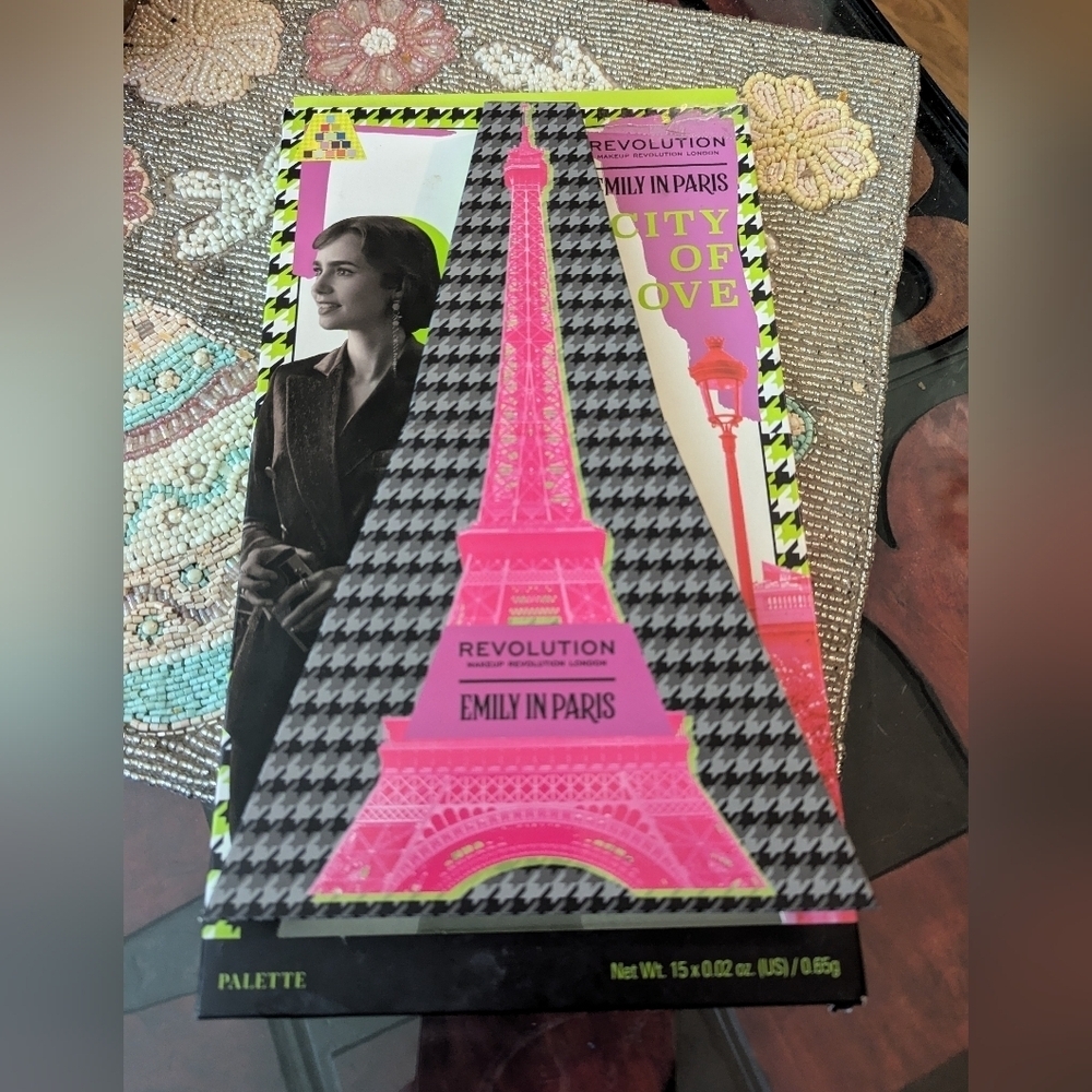 Brand New Revolution Emily In Paris City Of Love Eyeshadow Palette